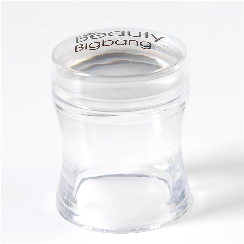BeautyBigBang штамп для ногтей пластиковая Силиконовая ручка желе для ногтей штамп для маникюра шаблон инструменты штамп для штамповки