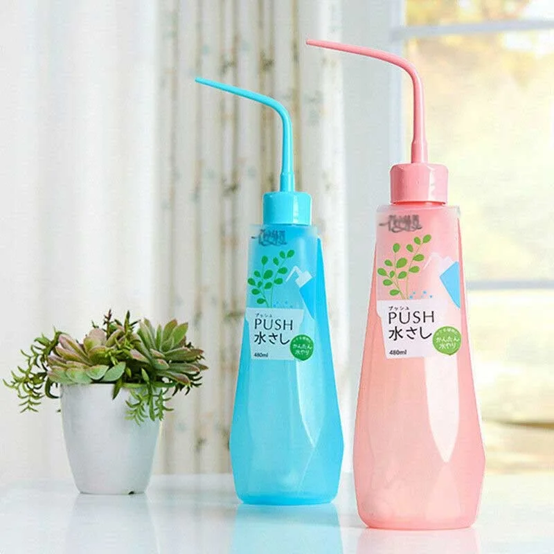 

480ML Succulents Watering Bottle Garden Squeeze Bottle Flower Plant Plastic Squeeze Bottle