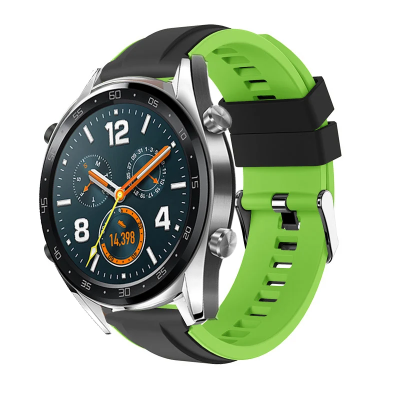 Ремешок силиконовый для Huawei Watch GT браслет наручных часов GT/Magic For Xiaomi Amazfit Stratos 2/Pace 1