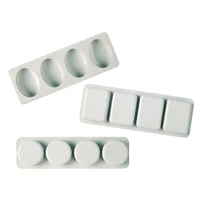 party dessert molds fda certified silicone 3 shaped 4 hole soap mold crafts chocolate cake molding kitchen baking handmade tools