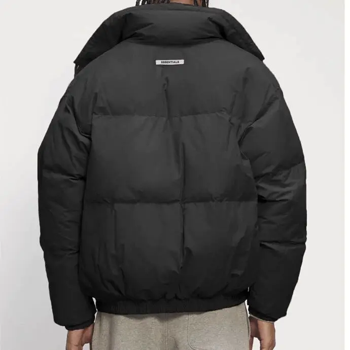 

ESSENTIALS down jacket Men's high quality thick warm autumn/winter jacket quilted jacket jacket casual simple 1:1 brand top