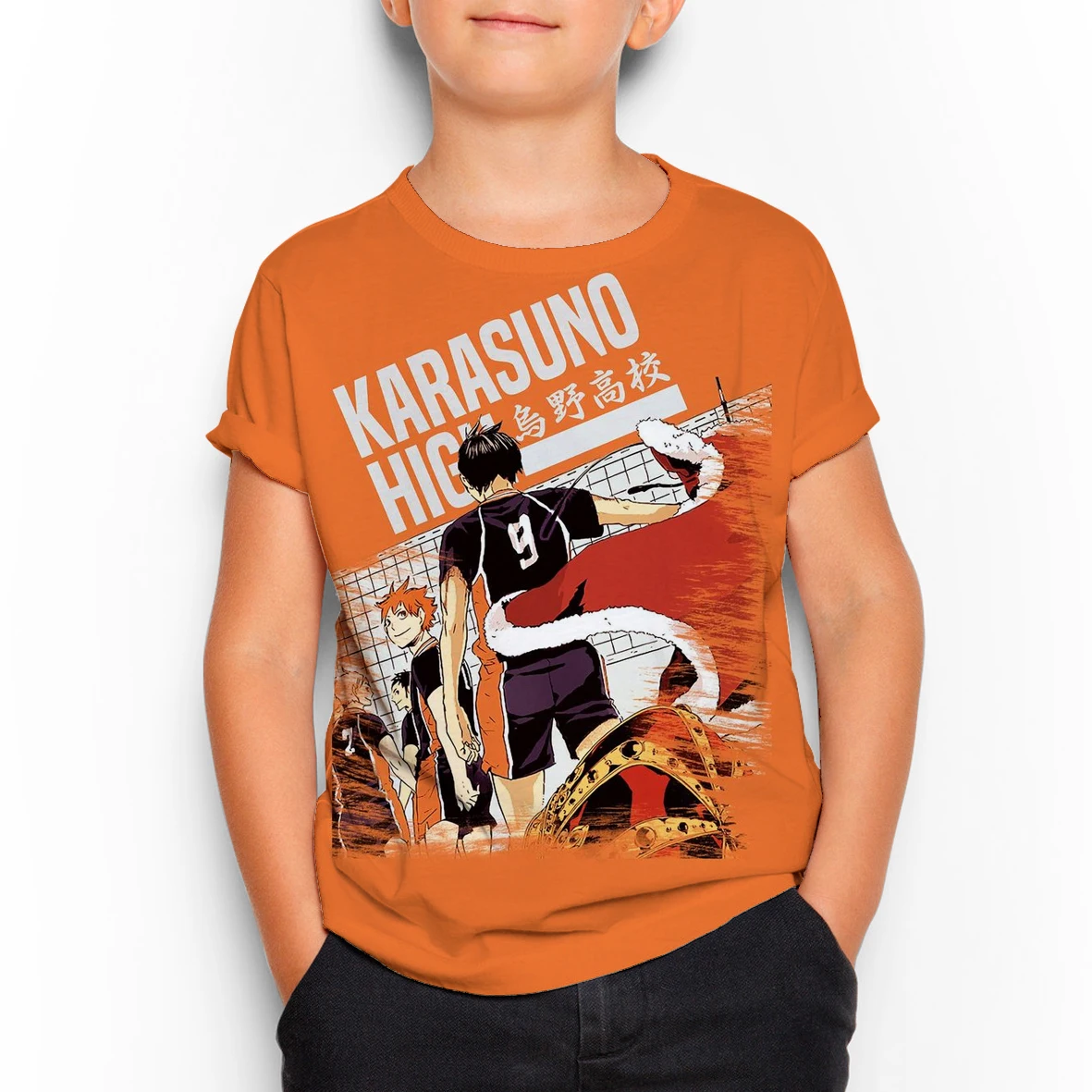 

3D Boys T-shirts Haikyu Cartoon Anime Summer Kids T Shirts Boy Girl Tshirt Oversized T-shirt Clothes Children Clothing Casual