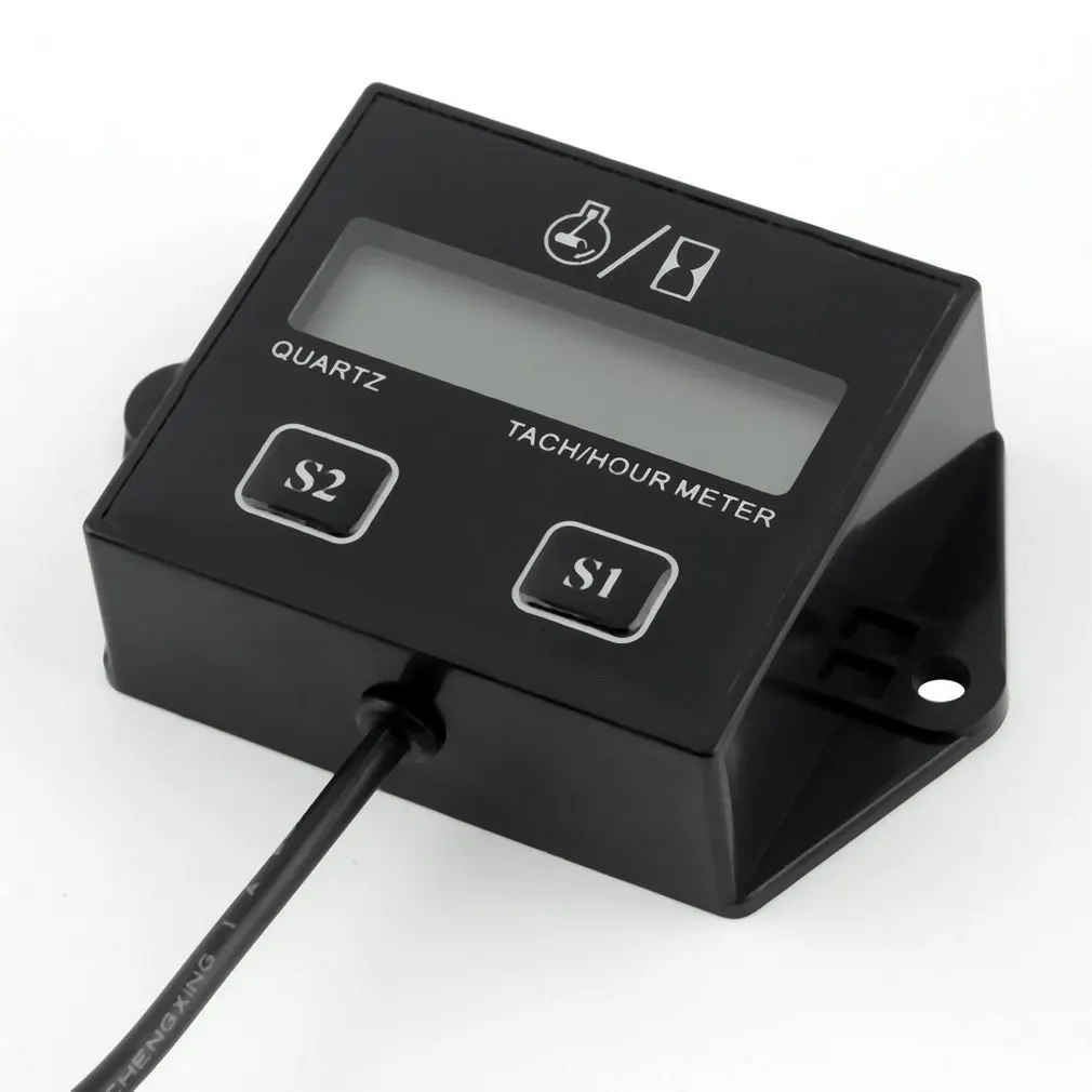 Новый цифровой идентификационный Тахометр Счетчик часов Индуктивный для