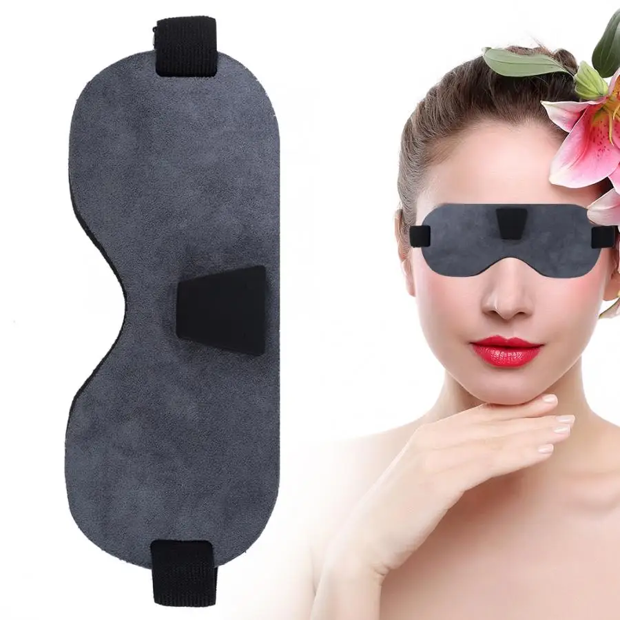 

Anti Snoring 3D Electric Shade Cover Rest Sleep Eyepatch Blindfold Shield Travel Sleeping Therapy Eye Mask Help Sleeplessness