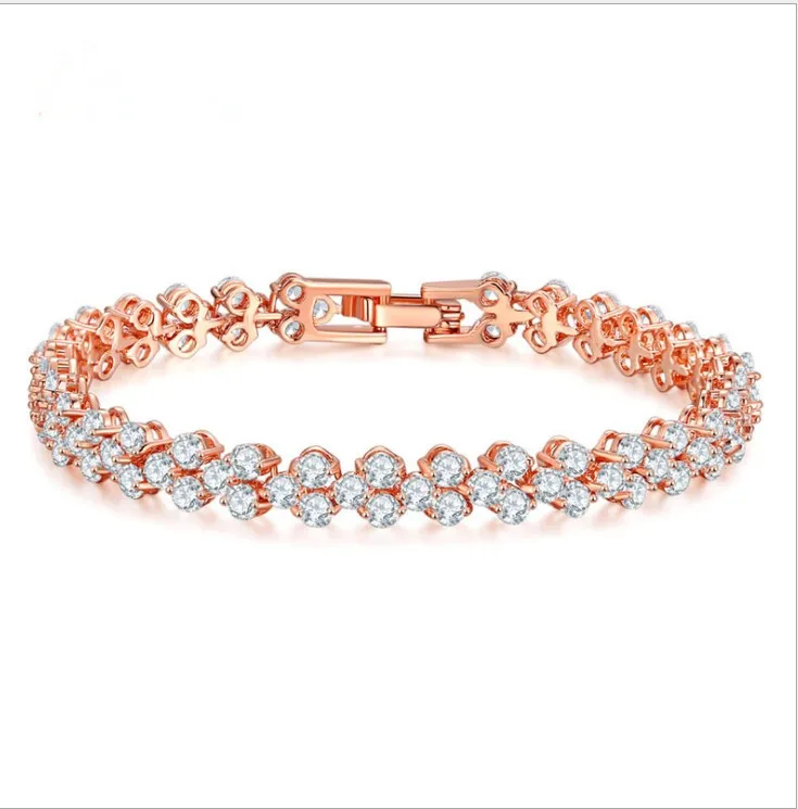 Новинка модный винтажный браслет в римском стиле от Swarovski с кристаллами для