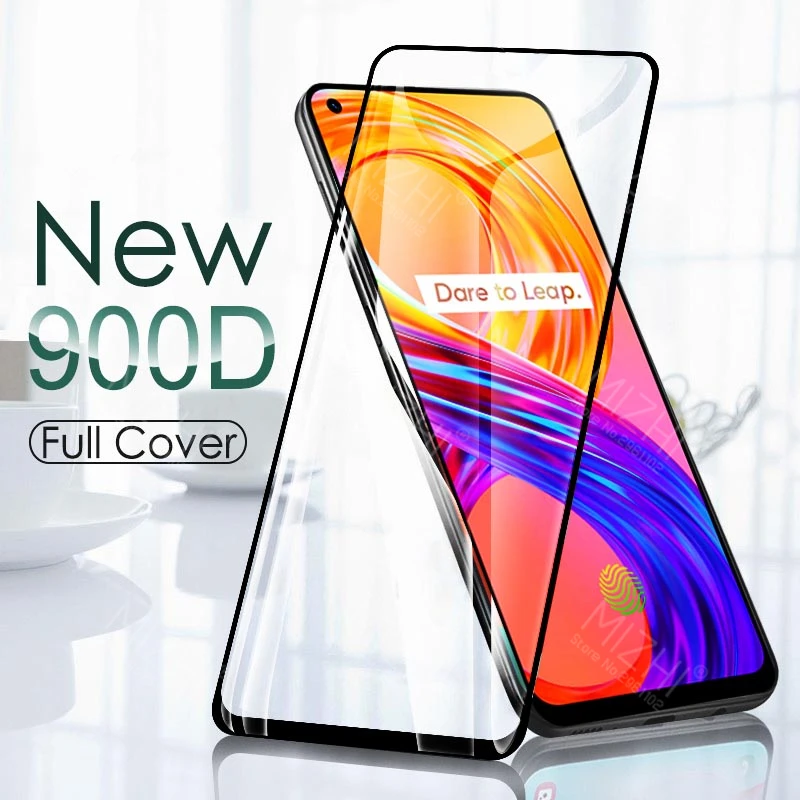 

Защитное стекло для realme 8 pro, полное покрытие, закаленное стекло для realme 8pro, realme8 pro
