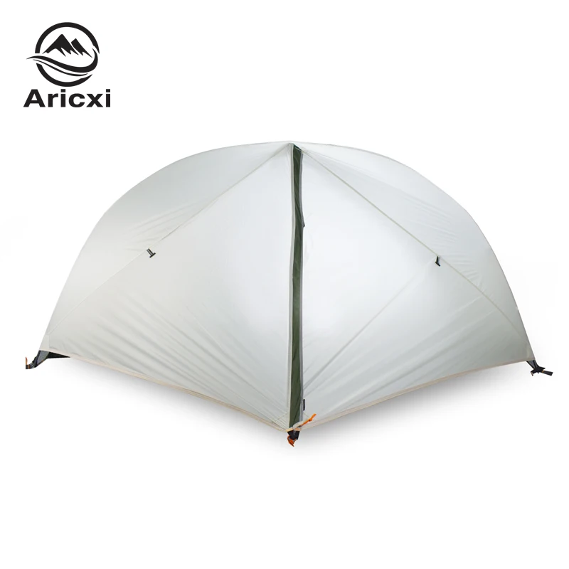 Bestellen Aricxi 4 Saison Camping Zelt 20D Nylon Fabic Doppel Schicht Wasserdichte Zelt Für 2 Personen