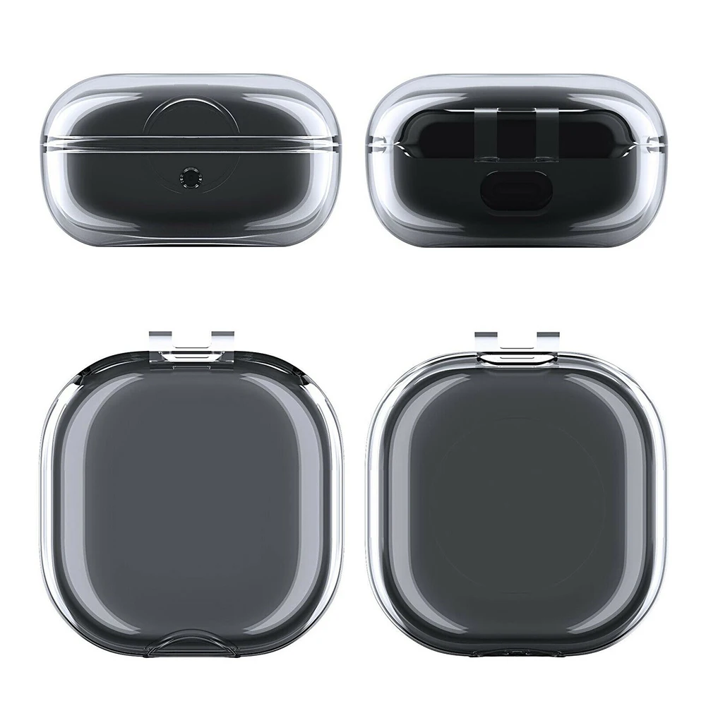 

Clear Headset TPU Skin Cover Case for Samsung Galaxy Buds Live Shockproof Soft Protective Headphone Cover Shell Accessories