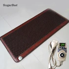 Матрас из германиевого камня матрац с нефритовыми камнями для микрофизиотерапии, турмалиновый коврик электрический Матрас Массажный с функцией подогрева для продажи