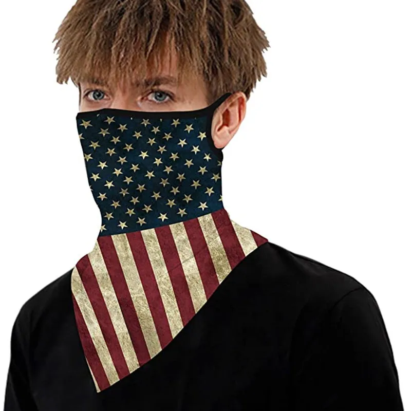 Новинка унисекс бандана с ушными петлями шарф для женщин и мужчин шеи Gaiter лица