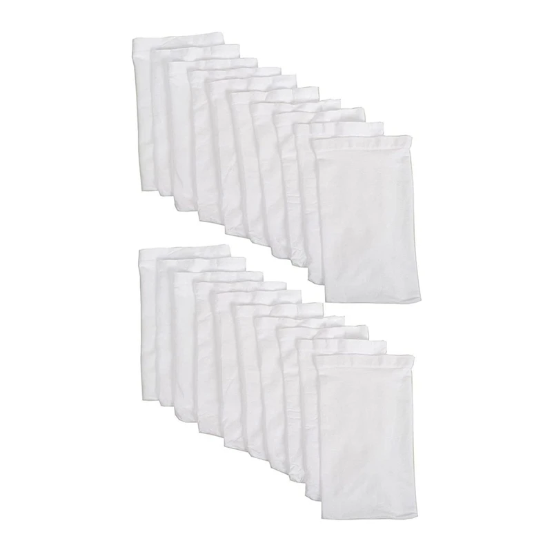 

50 Packs of Pool Skimmer Socks Reusable Effective Pool Filter Basket Socks to Save Pumps Filters Baskets and Skimmers