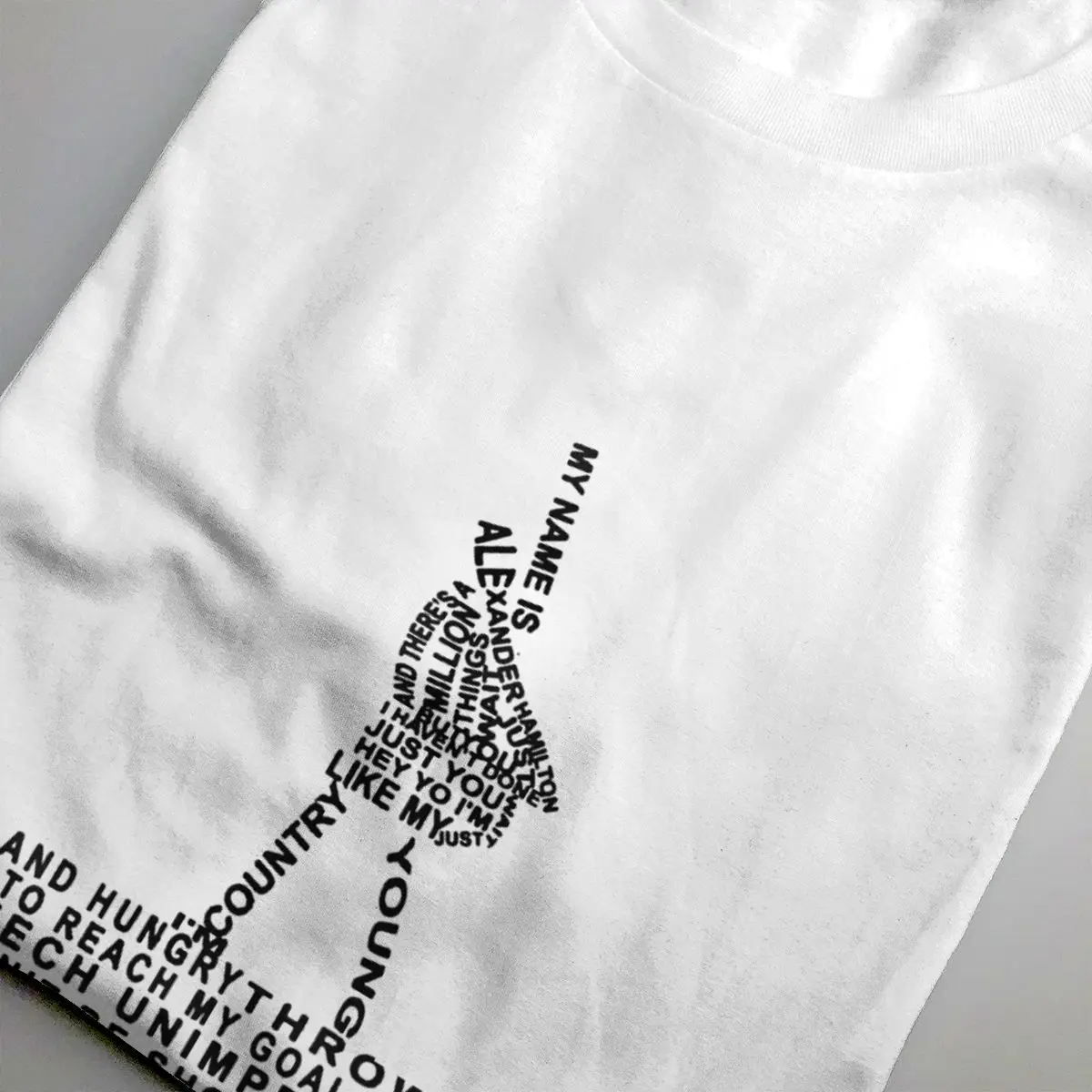 

Musicals Hamilton Basic Short Sleeve T-Shirt Women Casual Loose Fit Tunic Top Baggy Comfy Tshirts