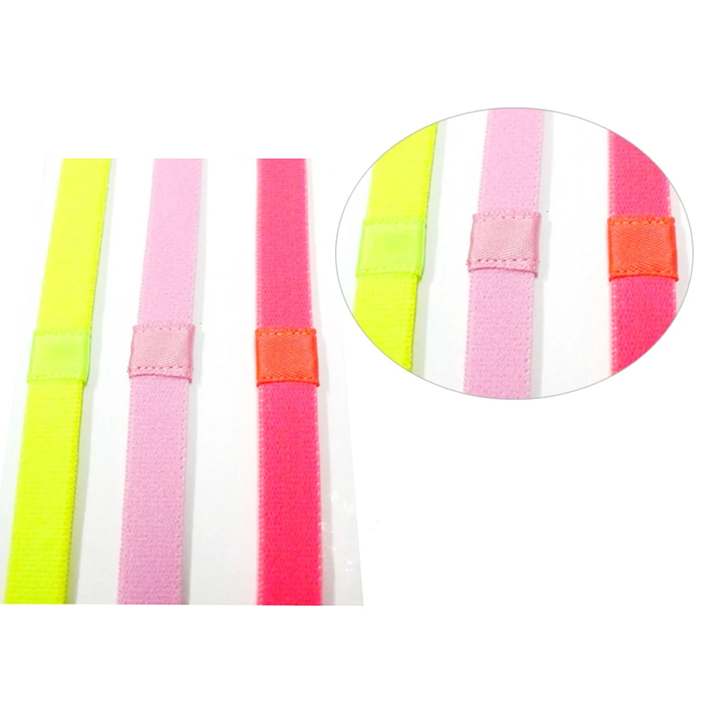 

1 Pcs Women Sweatbands Football Yoga Pure Hair Bands Anti-slip Elastic Rubber Thin Sports Headband Men Hair Accessories Headwrap