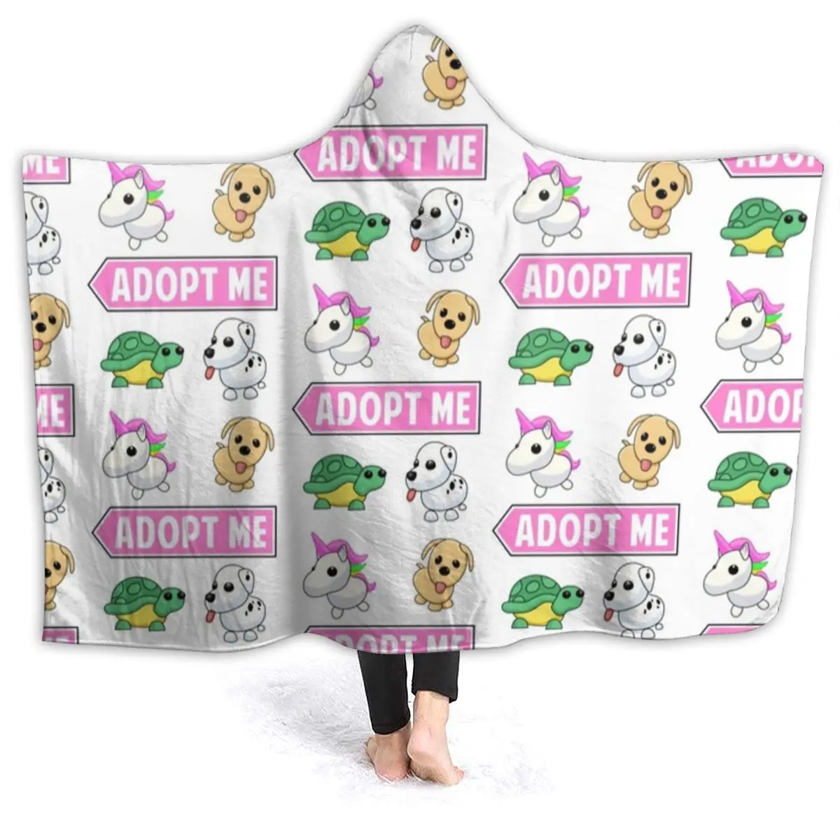 

Unicorn Blanket Bed Super Soft Hooded Blanket Cheap Cozy Fleece Bedspread