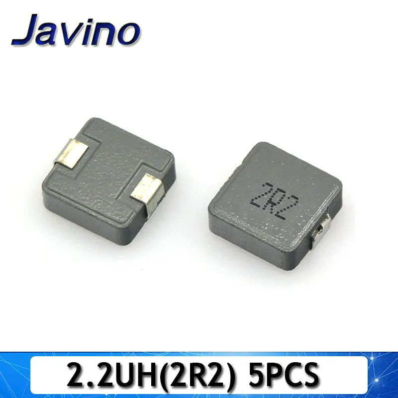 5 шт./лот SMD Мощность адаптера переменного тока 2.2uh 2R2 4.7uh 4R7 6.8uh 6R8 10uh 100 220uh 220 чип индуктор 1040 - Объем: 2.2UH(2R2)  5PCS