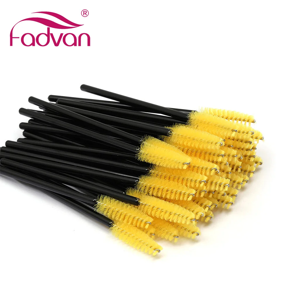 100 шт./упак. тушь для ресниц одноразовые палочки мини щетка микро аппликатор Spoolie