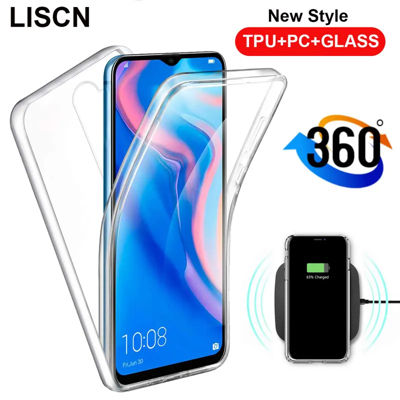 360 Полное ТПУ покрытие для Xiaomi Redmi Note 8 7 8T 9 9S Pro K20 9A 9C чехол mi 10t 11 CC9E прозрачный |