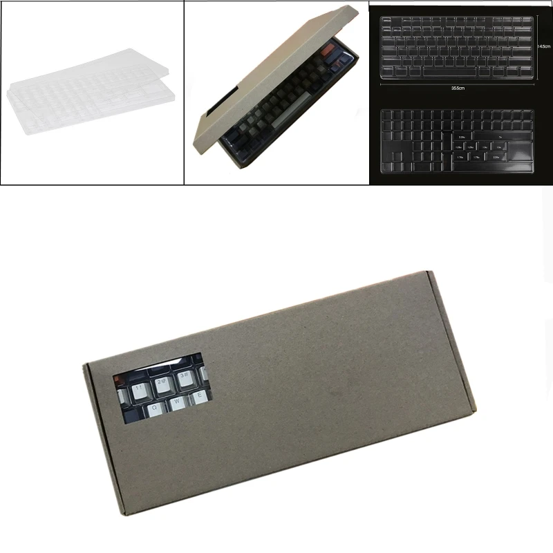 2-х слойный ящик для хранения ключей пылезащитный моющийся прозрачный отсек