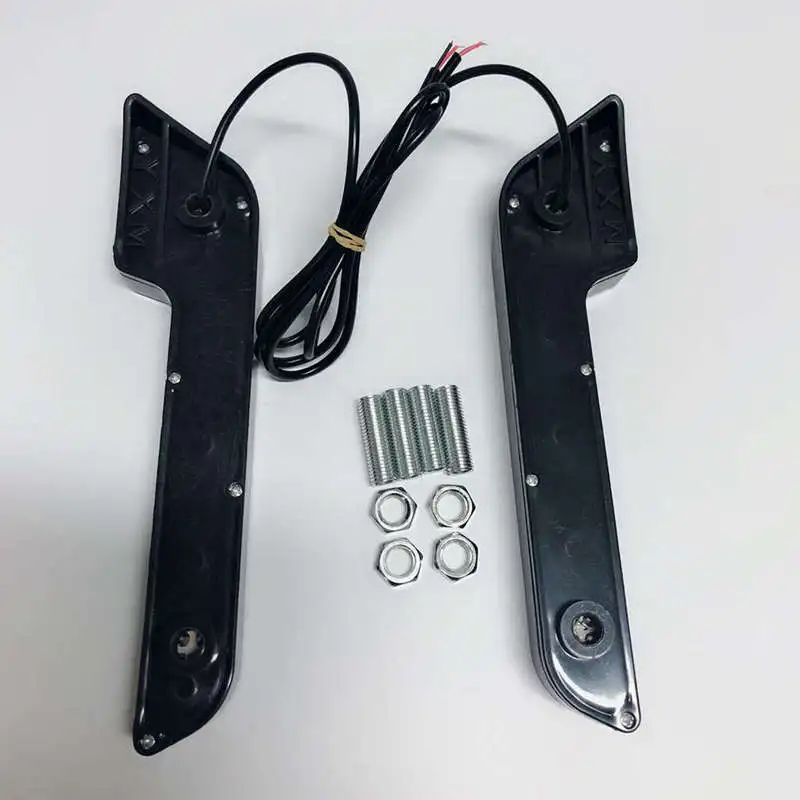 2 шт. автомобилей L-Тип дневные ходовые огни светильник 12 Светодиодная лампа шарик