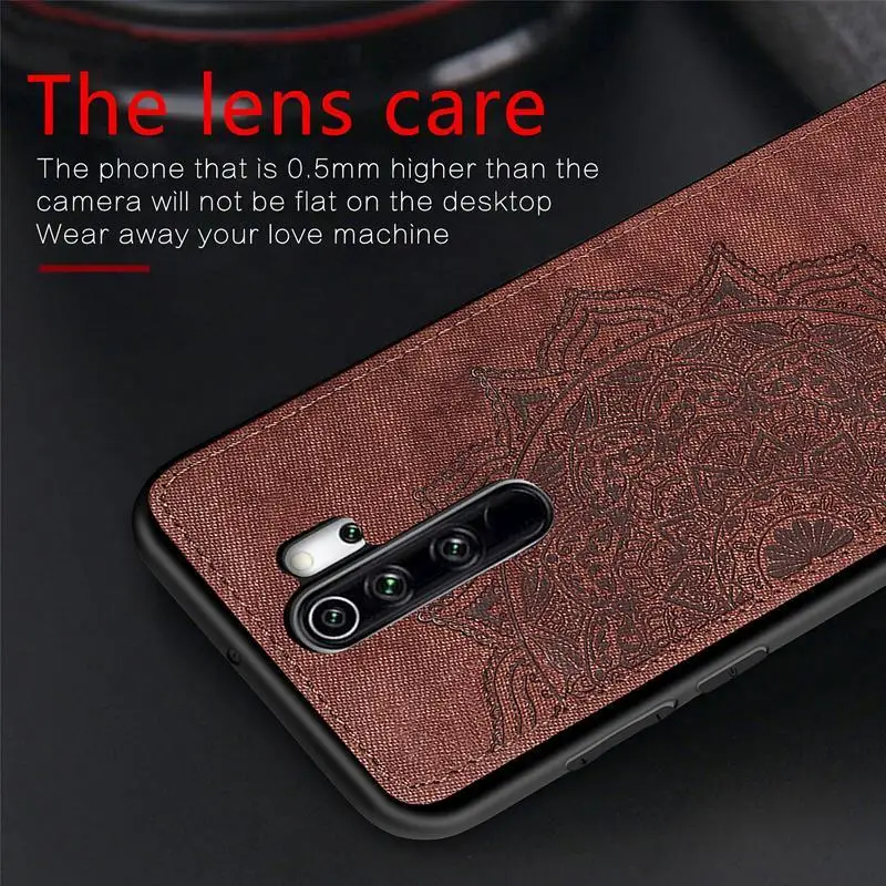3D Mandala Painted Case on Redmi 7A 6A Note8/7/6 K20 For Xiaomi 9T 9 8lite CC9e A3 A2 Lite POCO-F1 Fabric Cloth Back Cover |