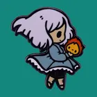 Брошь Софи кальцифер огонь демон эмалированная брошь Коллекционирование Хова движущийся замок нагрудные значки модные ювелирные изделия подарки украшение рюкзак