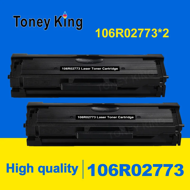 Toney King 2 шт 1 5 K 106R02773 MEA тонер-картридж для Xerox WorkCentre 3025 Phaser 3020 P3020 WC3025 черно-белый Laeser