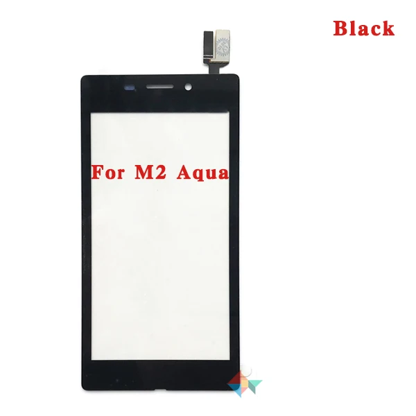 4," для sony Xperia M2 S50H D2302 D2303 D2305 D2306 и M2 Aqua D2403 сенсорный экран дигитайзер Передняя стеклянная Сенсорная панель объектива - Цвет: M2Aqua Black No Tool