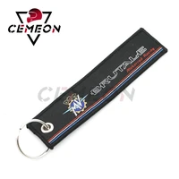 motorcycle key pendant mv agusta brutale embroidered keychain key ring
