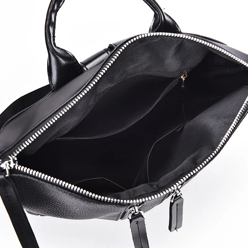 

2019 New Fashion Double Zipper Women's Backpack Lychee Pattern Leisure Travel Bag Student Bag Women Backpack