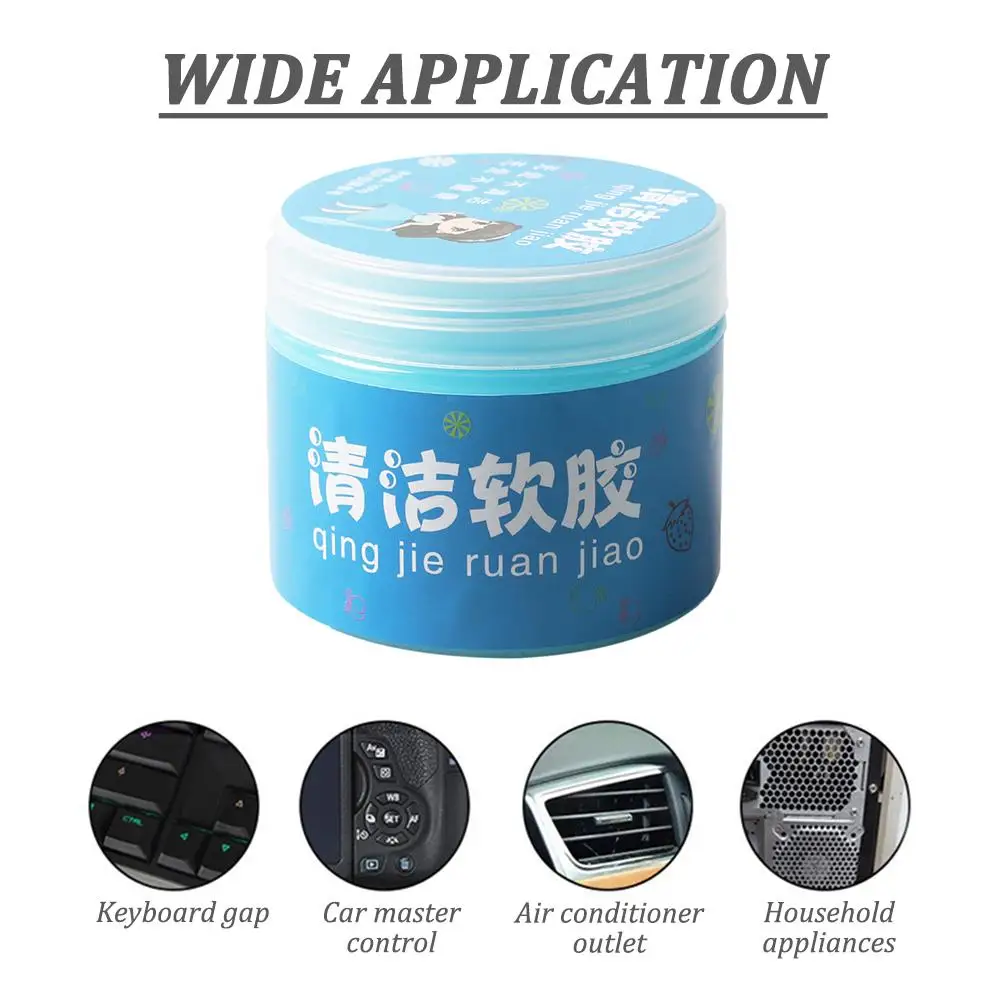 

Auto Car Detailing Cleaning Gel Multi-function Cleaning Gel Keyboard Computer Cleaning Mud Car Dusting Glue Magic Gel