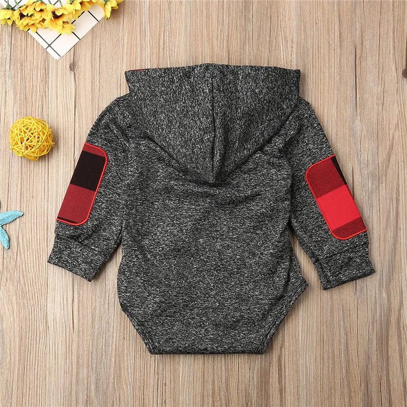 Pudcoco осенняя одежда для новорожденных девочек и мальчиков повседневный костюм