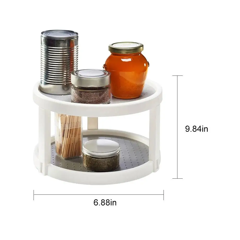 

Kitchen Seasoning Bottles Jars Boxes Plastic Spice Lid Can Sugar Double Layers Storage Organizer Box Home Organizar Accessories