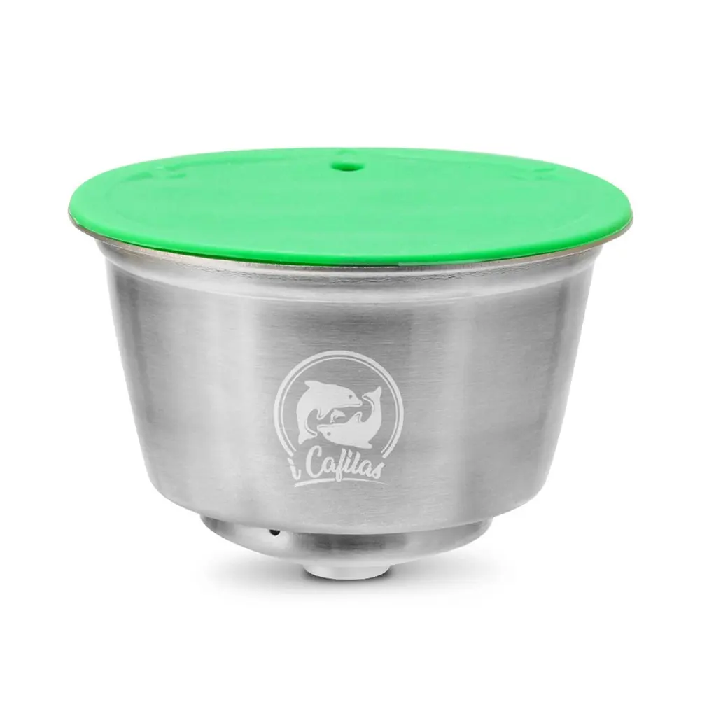 Многоразовые капсулы Dolce Gusto из стали и металла совместимые с кофемашиной Nescafe