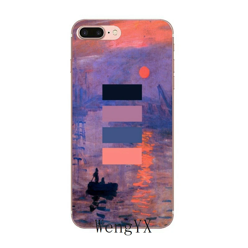 Новинка чехол Monet в виде садового лотоса для iPhone 11 Pro XS Max XR X 8 7 6 6S Plus 5 фотоблесток