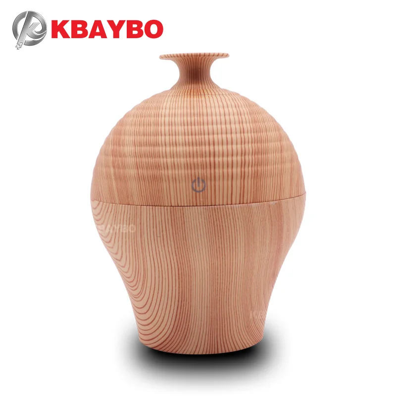 

250ml USB Essential Oil Diffuser Electric Aroma Diffuser Aroma Wood Lamp Air Humidifier Aromatherapy Mist Maker for Home