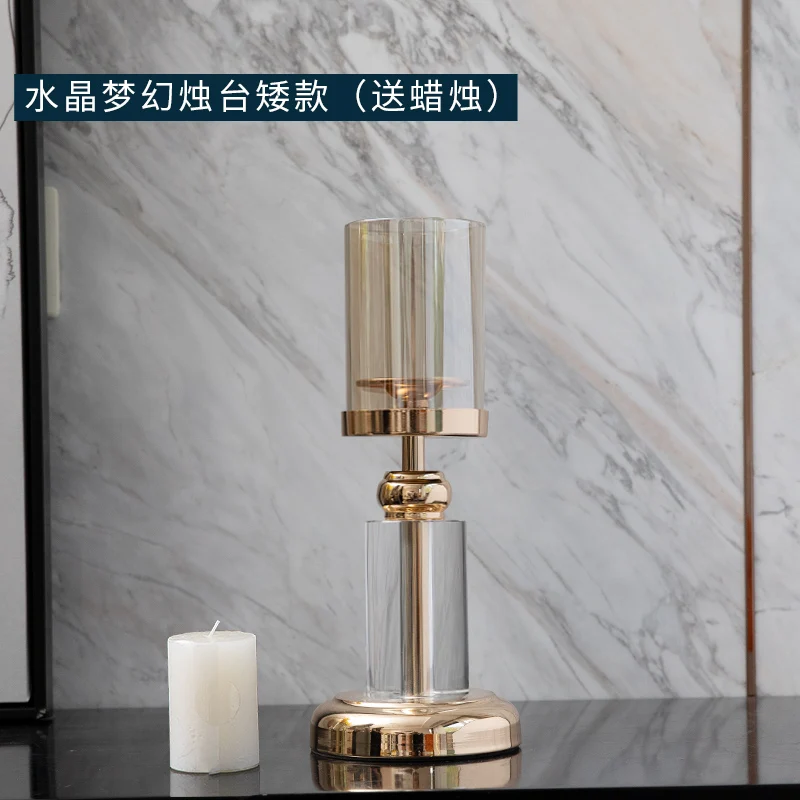 

Wedding Table Centerpieces Metal Lantern Centerpiece Glass Candle Holder Crystal Nordic Style Home Decor Luxury Moroccan Decor