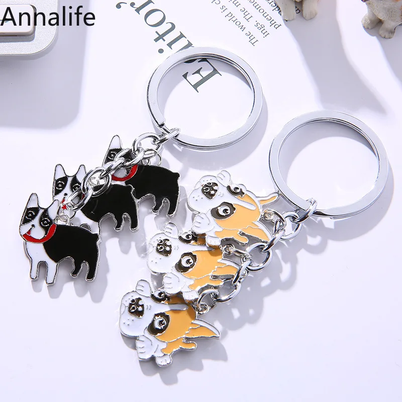2019 Новинка Собачка-автомобиль-брелок животное Прекрасный брелок Подарочный
