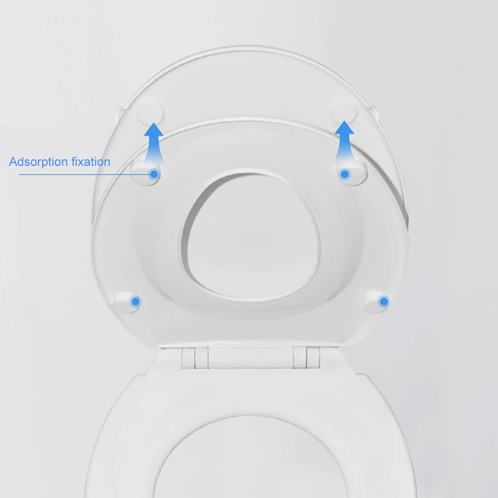 

2 in 1 Toilet Seat with Built-in Training Seat for Toddlers & Adults