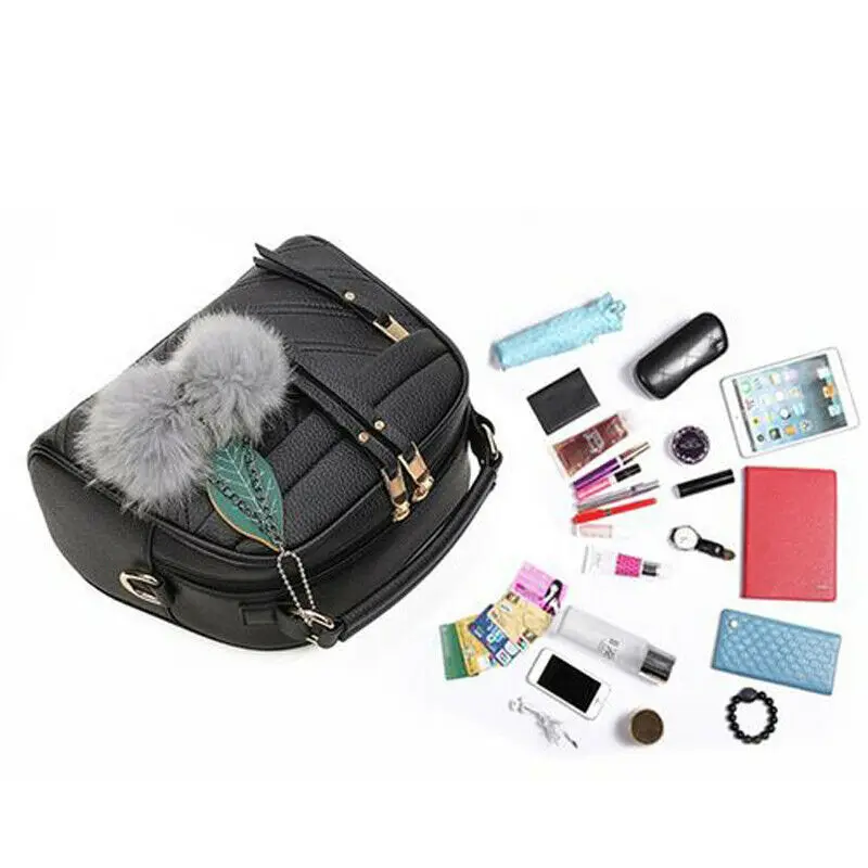 

Women Lady Leather Handbag Shoulder Messenger Satchel Tote Cross Body Bags Purse