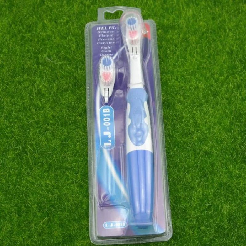 Электрическая зубная щетка 2 головки гигиена полости рта