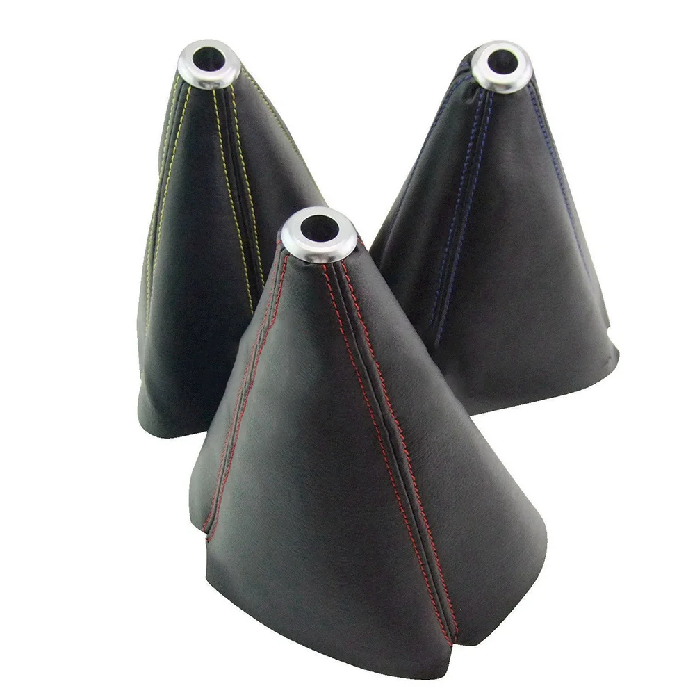 

Car Shift Knob Cover Universal Manual Gear Shift Stick Gaiter Boot Vehicle Manual PU Leather Dustproof Gear Cover