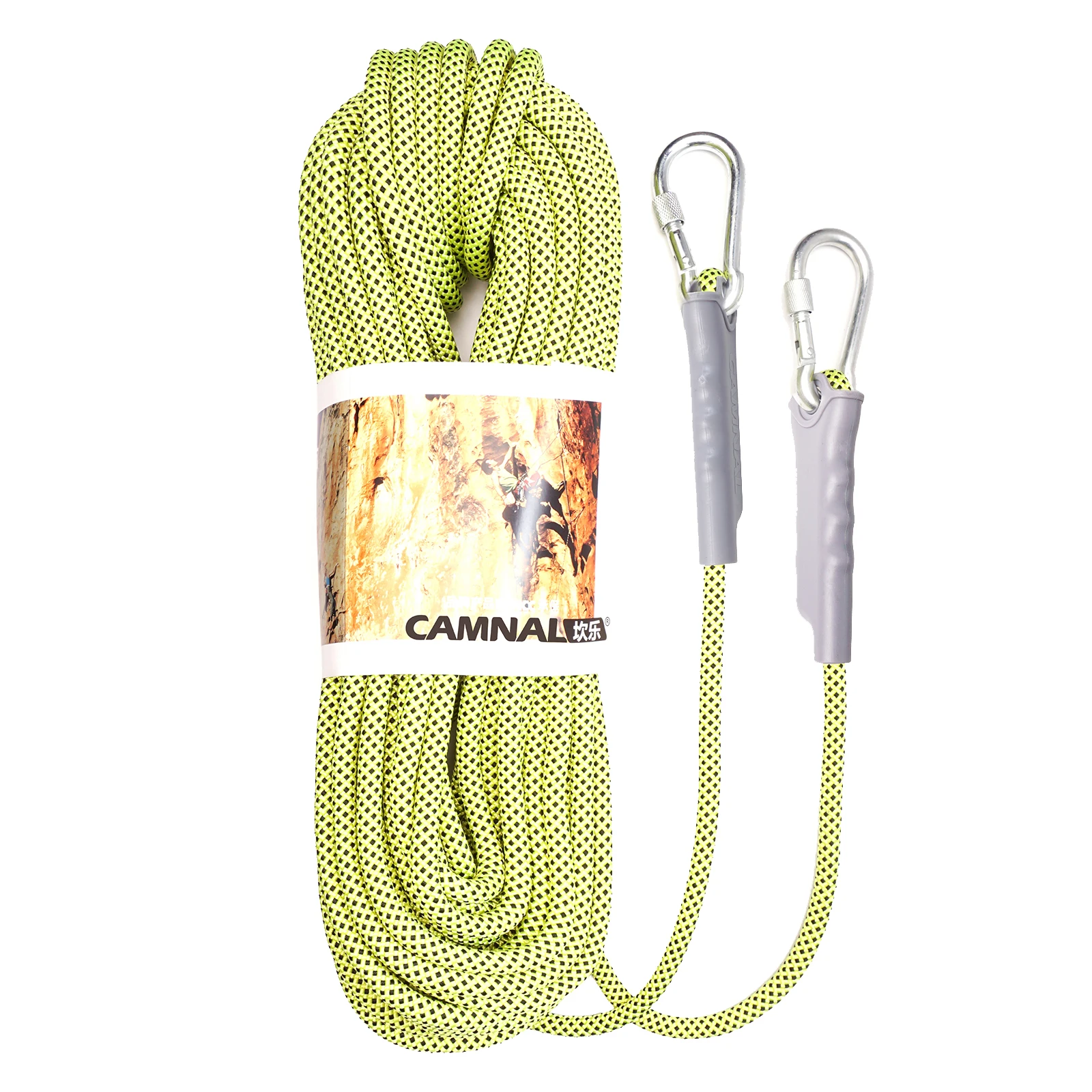 

Safety Climbing Rope 12mm High Strength Static Rock Climbing Rope for Outdoor Climbing Accessories 3200KG