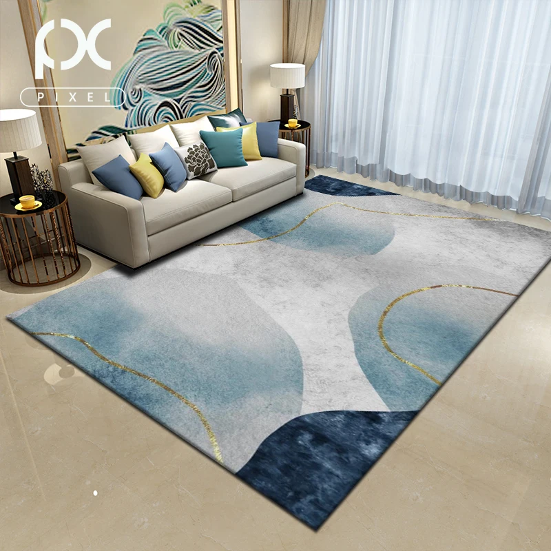 

Light Luxury Carpet Living Room Sofa Table Carpet Modern Minimalist Bedroom Bedside Mats Full-Bed Room