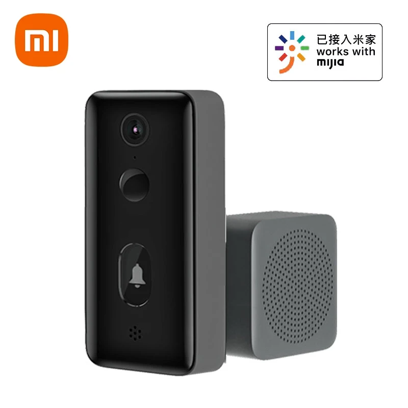 Xiaomi Mijia Smart Video Doorbell 2 AI Remote Monitor HD Infrared Night Vision Motion Detection Two-Way Intercom Video Doorbell