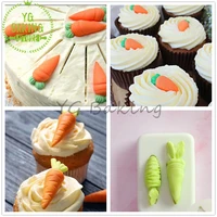 dorica 5 styles easter series mini carrot silicone cake molds diy handmade chocolate soap mould kitchen accessories cake tool