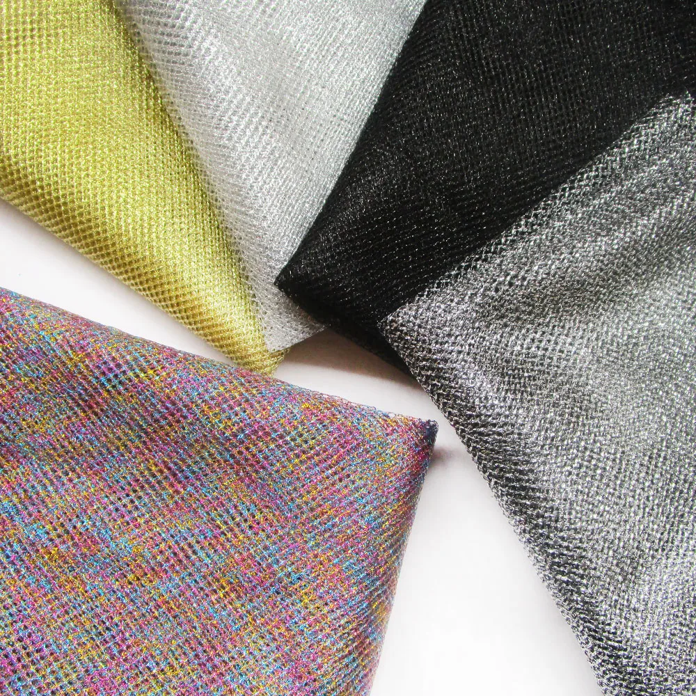 1 ярд модная тюль Золотая сетчатая ткань подарочная упаковка на день рождения