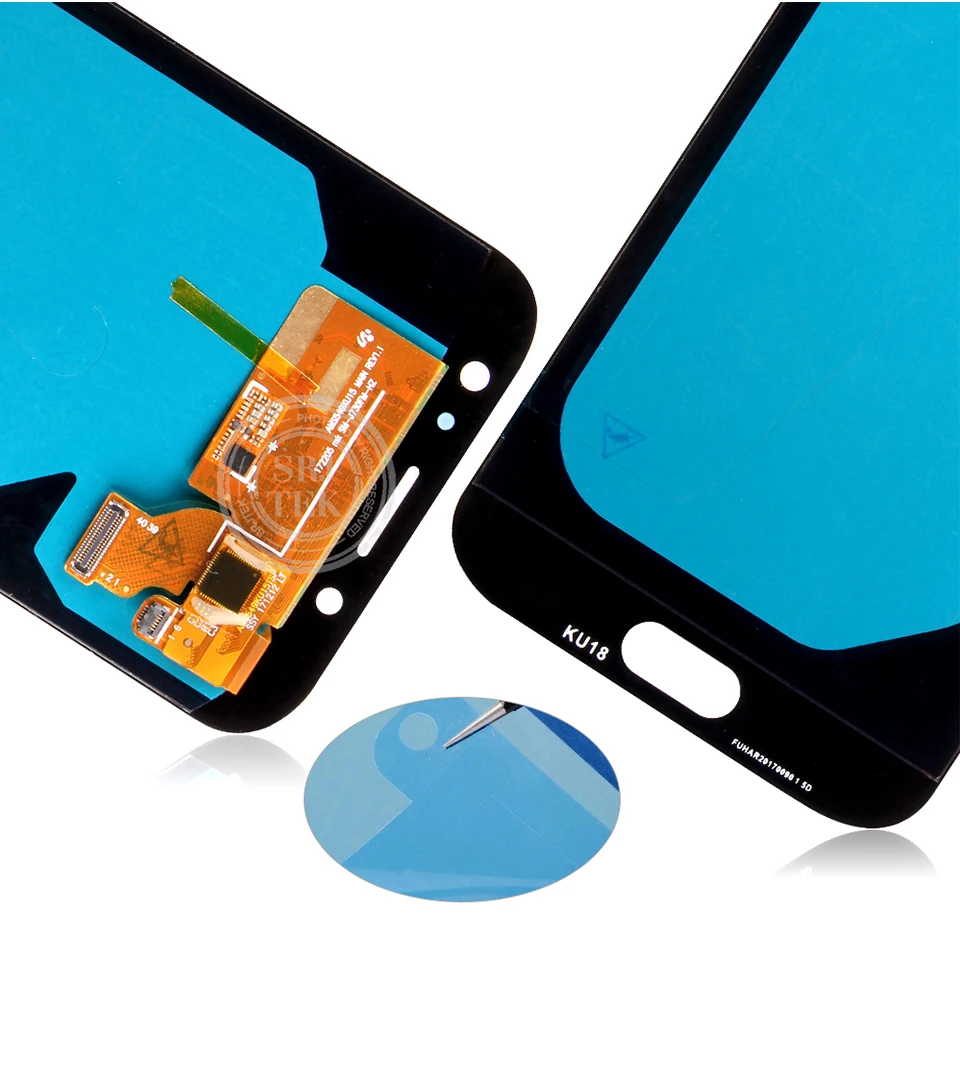 AMOLED Srjtek для SAMSUNG Galaxy J730 lcd J7 Pro дисплей J7 PRO сенсорный дигитайзер сенсорная рамка lcd J7 J730F стекло экрана с ЖК-дисплеем