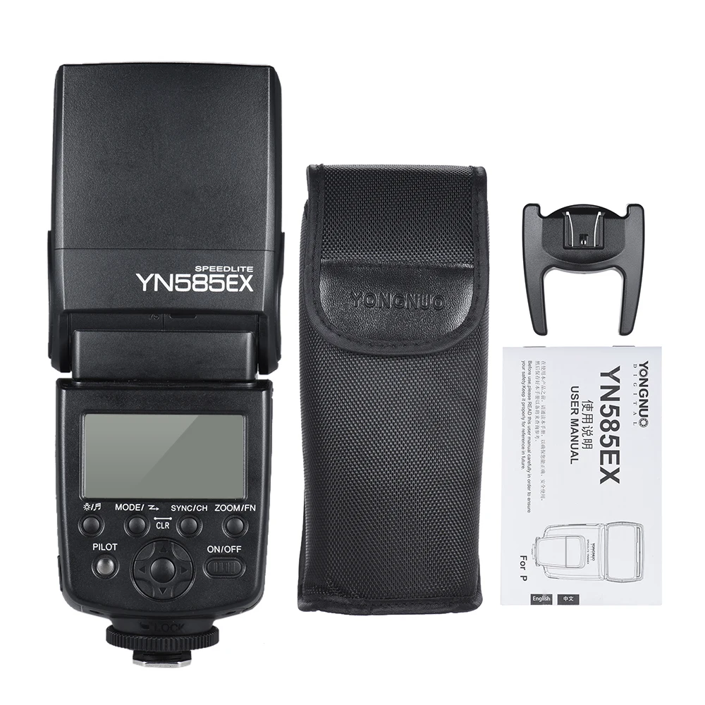 Светодиодная лампа для видеосъемки YONGNUO YN585EX P-TTL Беспроводной софтбокса Speedlite Flash
