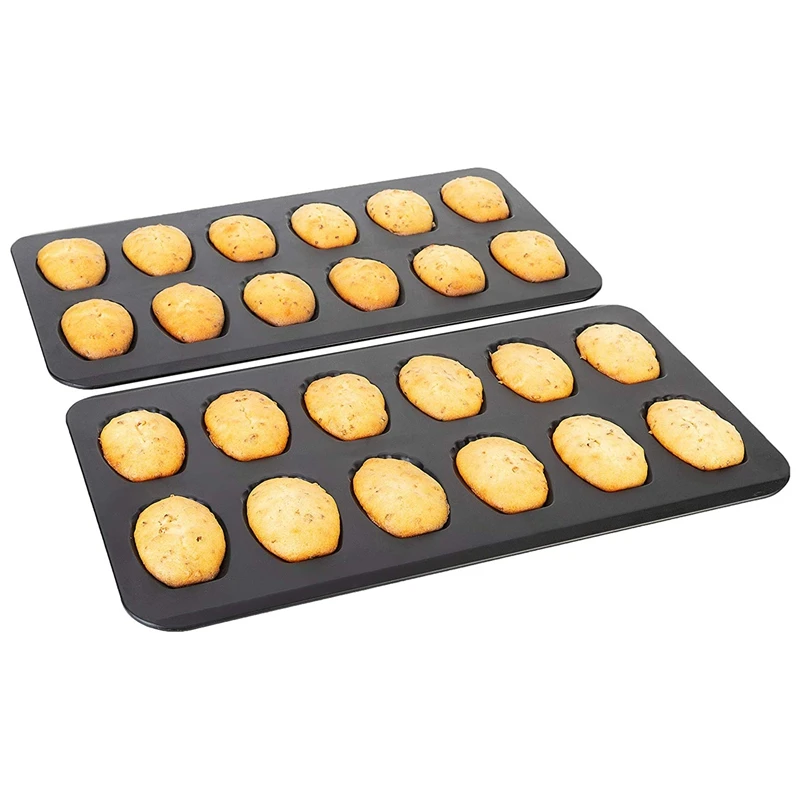 Антипригарный горшок Мадлен форма для выпечки 12 с оболочкой противень шоколада