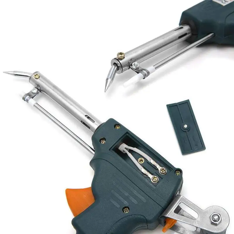 

Promotion! US Plug 110V 60W Auto Welding Automatic Feed Soldering Gun Electric Temperature Tool Adjustable Solder Tool Kit Fast